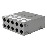 Blauberg SR-160-75X10-01 BlauFast 75mm Metal Radial Duct Manifold Box - 160mm Connection - 10 Port - Insulated