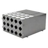 Blauberg SR-200-75X15-01 BlauFast 75mm Metal Radial Duct Manifold Box - 200mm Connection - 15 Port - Insulated