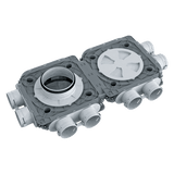 Blauberg SR-160-75X8-51P-K BlauFast 75mm Plastic Radial Duct Manifold Box 160mm Connection 8 Port