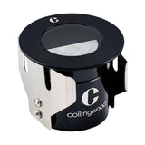 Collingwood GL016BKHM22 LED Half Moon Ground Light Black Finish Extra Warm White 2200K