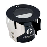 Collingwood GL016BKHM30 LED Half Moon Ground Light Black Finish Warm White 3000K