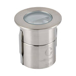 Collingwood GL019SSHM30 LED Half Moon Ground Light Stainless Steel Finish Warm White 3000K