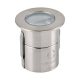 Collingwood GL019SSHM30 LED Half Moon Ground Light Stainless Steel Finish Warm White 3000K