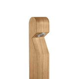 Collingwood BL01DIB27 LED Bollard Iroko Wood Finish, Warm White (2700K)