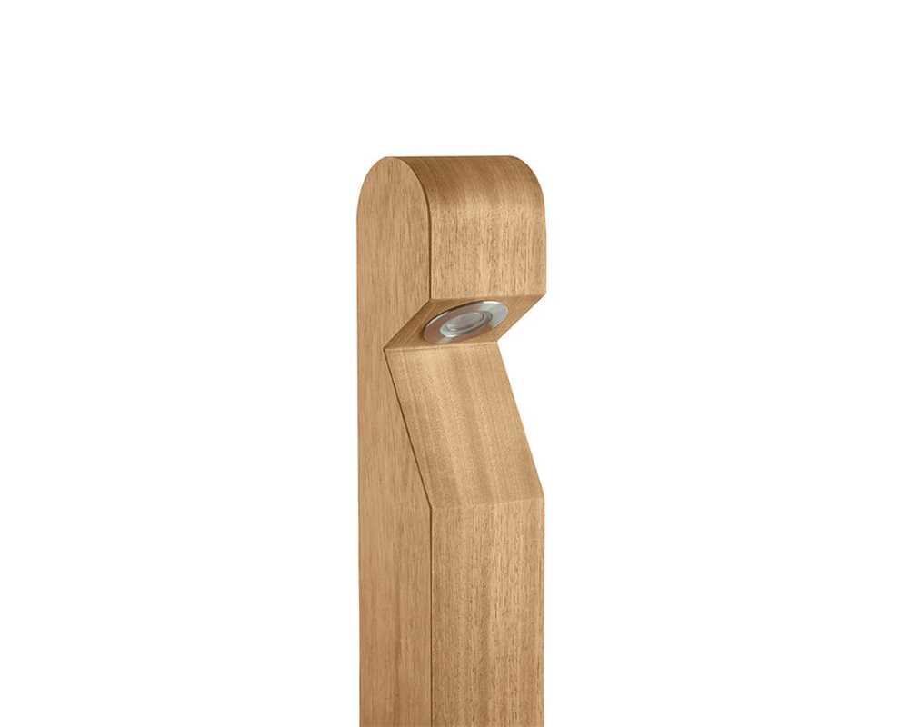 Collingwood BL01DIB40 LED Bollard Iroko Wood Finish, Cool White (4000K)