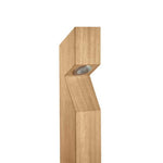 Collingwood BL01FIB27 LED Bollard Iroko Wood Finish, Warm White (2700K)