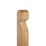 Collingwood BL03DIB30 LED Bollard Iroko Wood Finish, White (3000K)