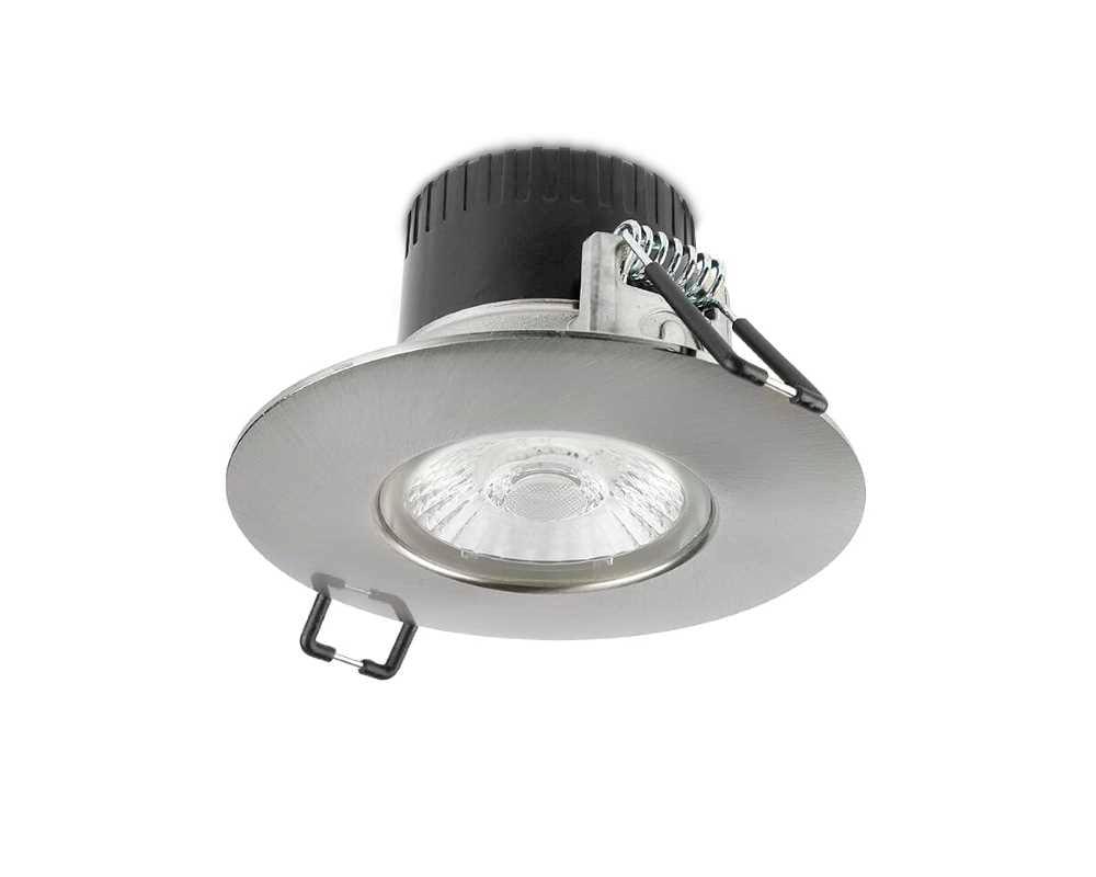 Collingwood DL48938BS30 LED Downlight Brushed Stainless Steel Finish, White (3000K)