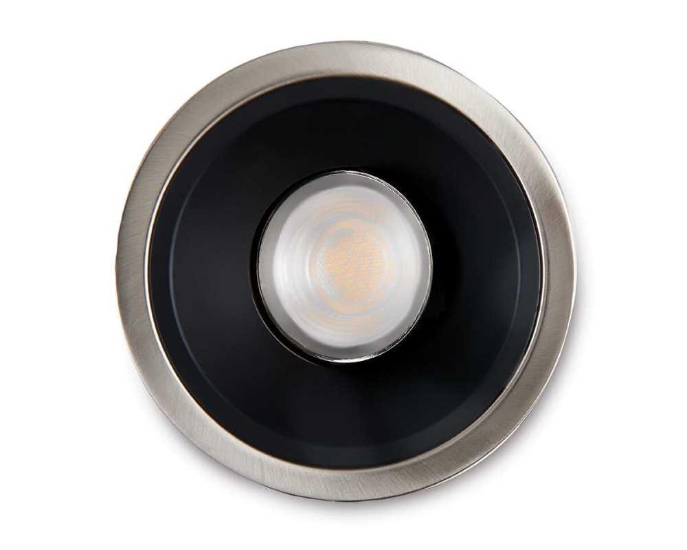 Collingwood DL507BSM LED Downlight Brushed Stainless Steel Finish, CCT (2700K / 3000K / 4000K)