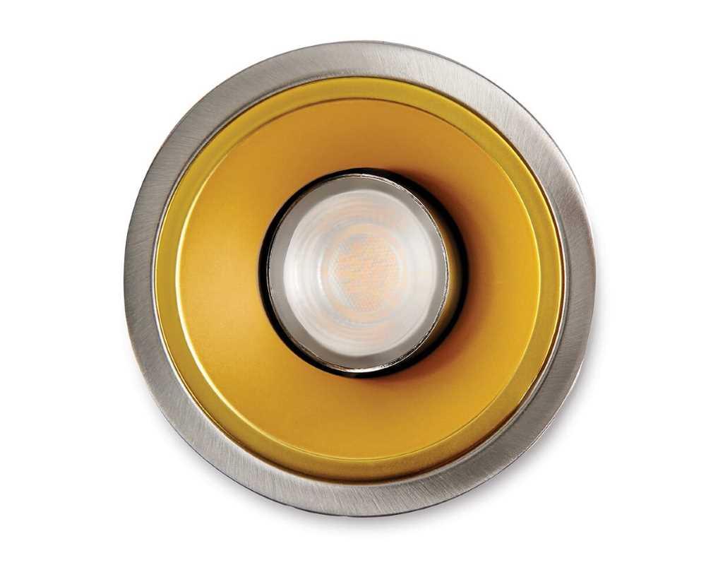 Collingwood DL510BSM LED Downlight Brushed Stainless Steel Finish, CCT (2700K / 3000K / 4000K)