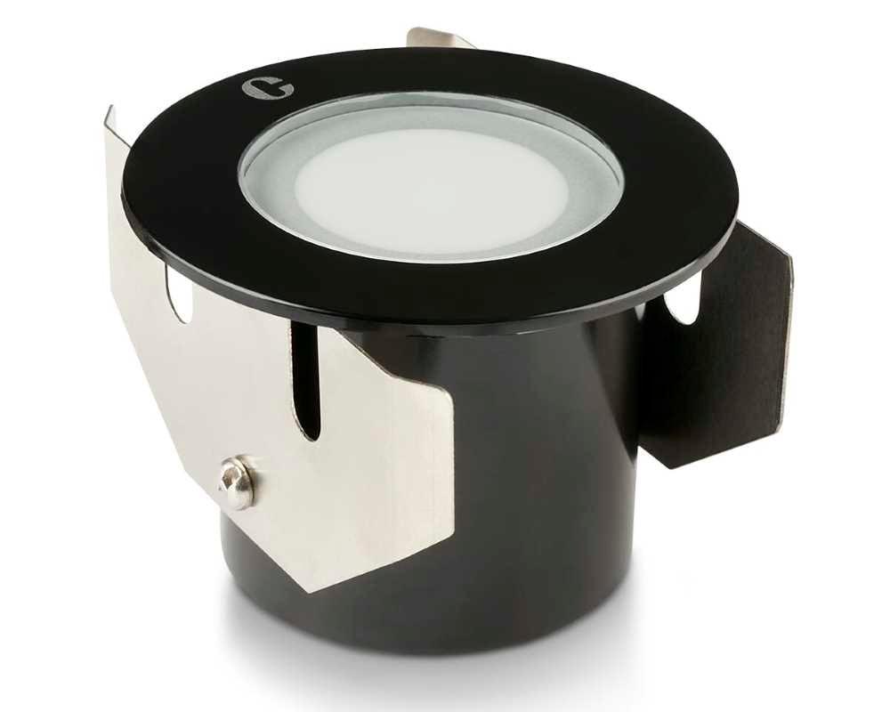 Collingwood GL016BC0F27 LED Ground Light Black Finish, Warm White (2700K)