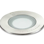 Collingwood GL016DC0F27 LED Ground Light Brushed Stainless Steel Finish, Warm White (2700K)