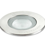 Collingwood GL016 F 27 LED Ground Light Brushed Stainless Steel Finish, Warm White (2700K)