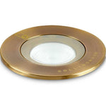 Collingwood GL016 F AB NW LED Ground Light Brass Finish