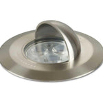 Collingwood GL034DWBM27 LED Ground Light Brushed Stainless Steel Finish, Warm White (2700K)