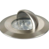 Collingwood GL034DWBM27 LED Ground Light Brushed Stainless Steel Finish, Warm White (2700K)