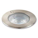 Collingwood GL040DNBX27 LED Ground Light Brushed Stainless Steel Finish, Warm White (2700K)