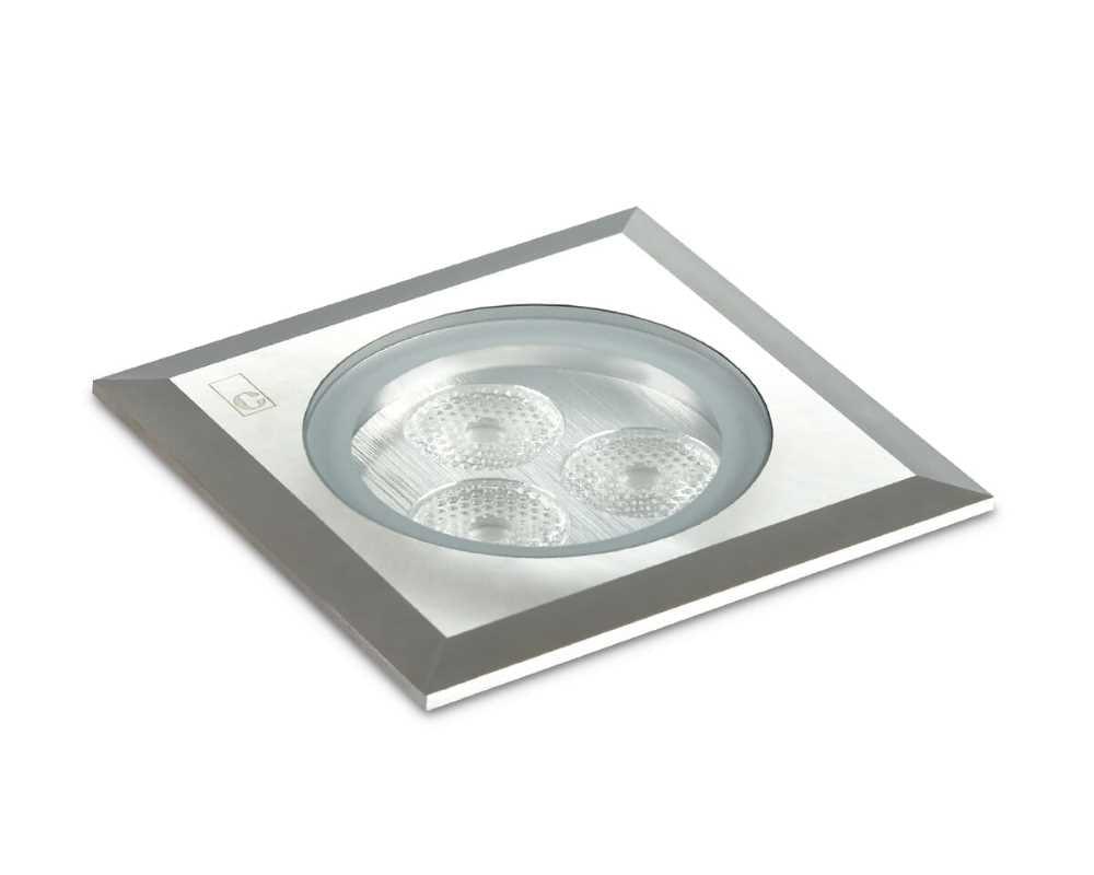 Collingwood GL041 F NW LED Ground Light Brushed Stainless Steel Finish