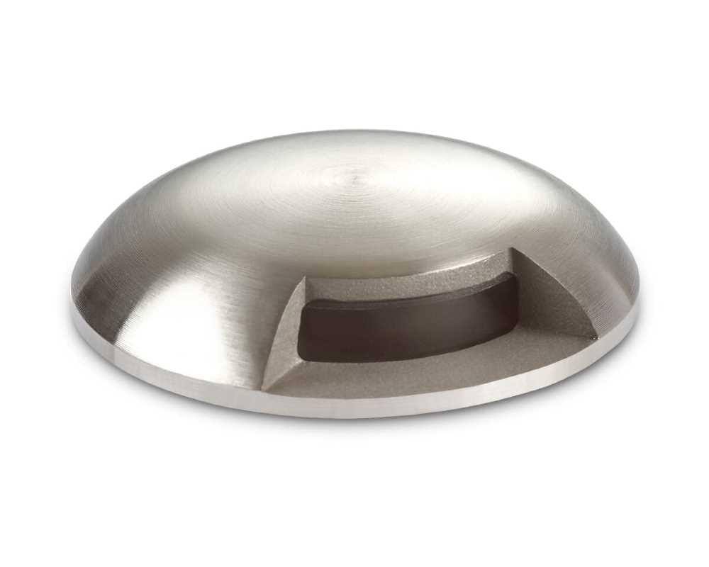 Collingwood GL100DX1X27 LED Ground Light Brushed Stainless Steel Finish, Warm White (2700K)