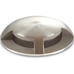 Collingwood GL100DX2127 LED Ground Light Brushed Stainless Steel Finish, Warm White (2700K)