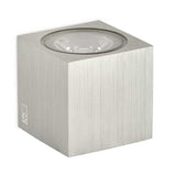 Collingwood MC010 S 27 LED Mini Cube Light Brushed Stainless Steel Finish, Warm White (2700K)