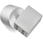 Collingwood MC040 WW LED Wall Light Brushed Stainless Steel Finish, White (3000K)