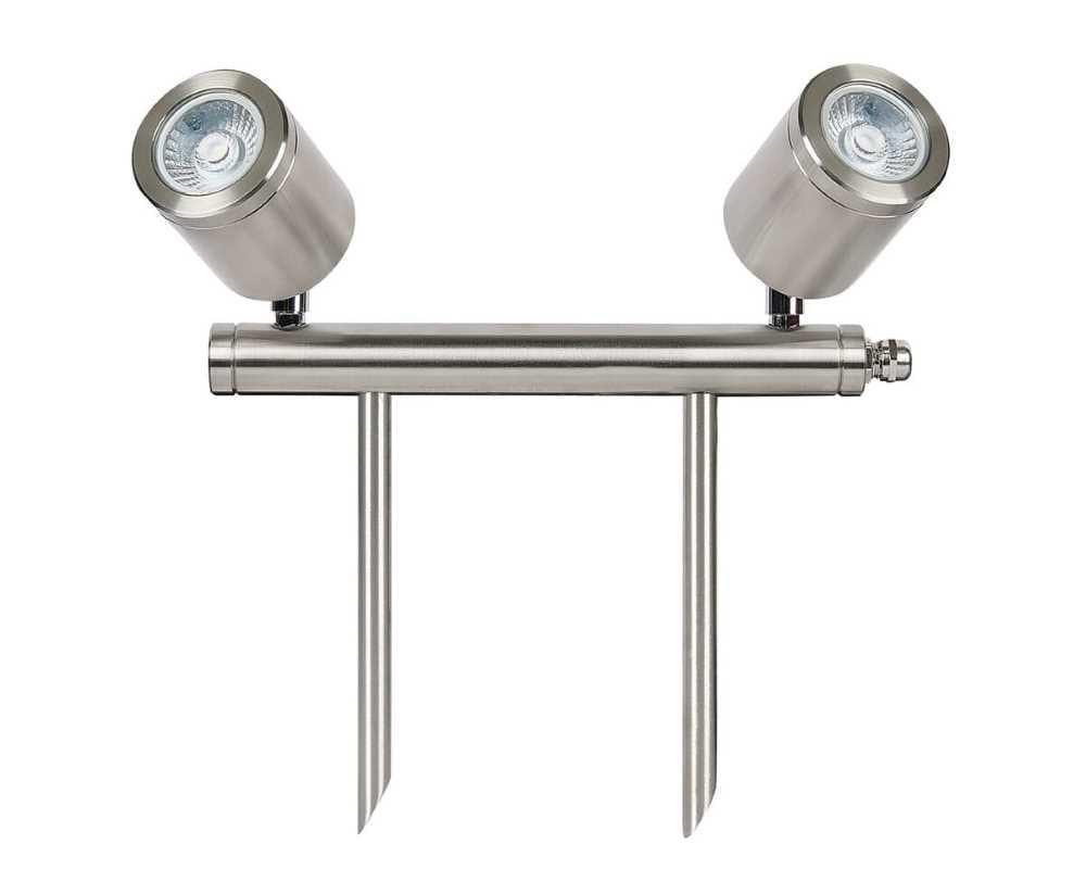 Collingwood SL240DWBM27 LED Spike Light Stainless Steel Finish, Warm White (2700K)