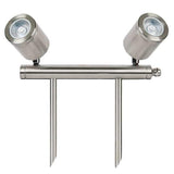 Collingwood SL240DWBM30 LED Spike Light Stainless Steel Finish, White (3000K)