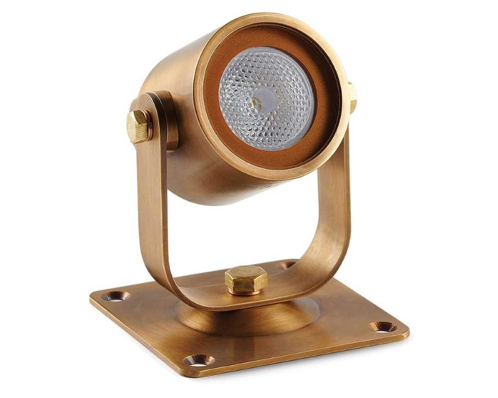 Collingwood UL010 A 27 LED Pond Light Brass Finish, Warm White (2700K)