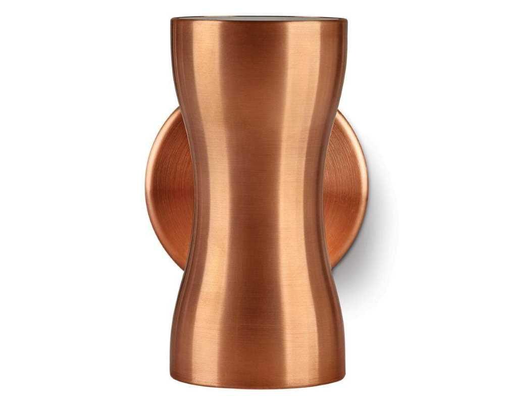 Collingwood WL070CNBM30 LED Wall Light Copper Finish, White (3000K)