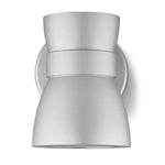 Collingwood WL075SNBM27 LED Wall Light Silver Finish, Warm White (2700K)