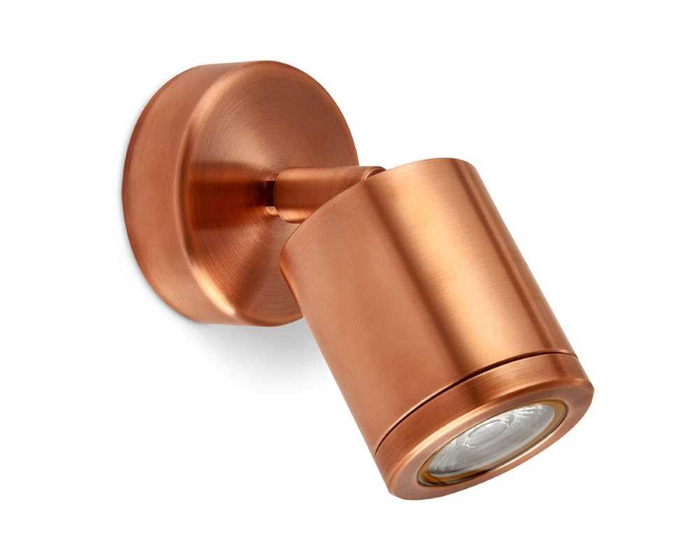 Collingwood WL220CWBM27 LED Wall Light Copper Finish, Warm White (2700K)