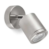 Collingwood WL220DWBM27 LED Wall Light Brushed Stainless Steel Finish, Warm White (2700K)