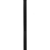 Forum Coast Bianca Tall Post Lantern Black