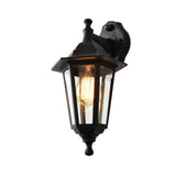 Forum Coast Bianca 6 Panel Wall Light PIR Black