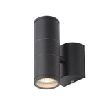 Forum Zinc Islay Up Down GU10 Wall Light Black