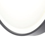 Forum Coast Ripon LED 310mm Round Flush Black