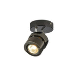 Forum Inlight Pedro Cylinder 1 Light Spot Black Chrome