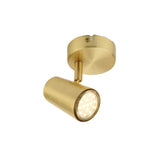 Forum Inlight Harvey Spotlight 1 Light Satin Brass