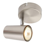 Forum Inlight Harvey Spotlight 1 Light Satin Nickel