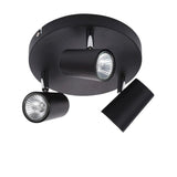 Forum Inlight Harvey Spot 3 Light Plate Black