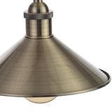 Forum INL-33818-ABRS Inlight Rigel Small Ceramic Diner Shade