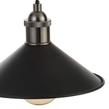 Forum INL-33818-MBLK Inlight Rigel Small Ceramic Diner Shade