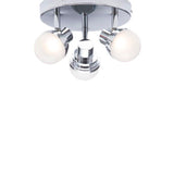 Forum Spa Milan Deco 3 Light LED Plate Chrome