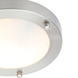 Forum Spa Delphi 1 X E14 Flush Satin Nickel