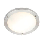 Forum Spa Delphi 2 X E27 Flush Satin Nickel