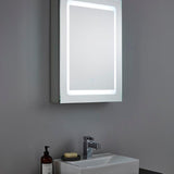 Forum Spa Arte 1 door LED lit Bath Cabinet Touch Shaver Socket 5000K