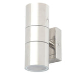 Forum Zinc Leto Up Down Lantern Polished Steel