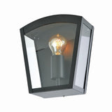 Forum Zinc Artemis Met Curve Lantern Black