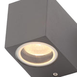 Forum Zinc Fleet GU10 Square Downlight Anthracite